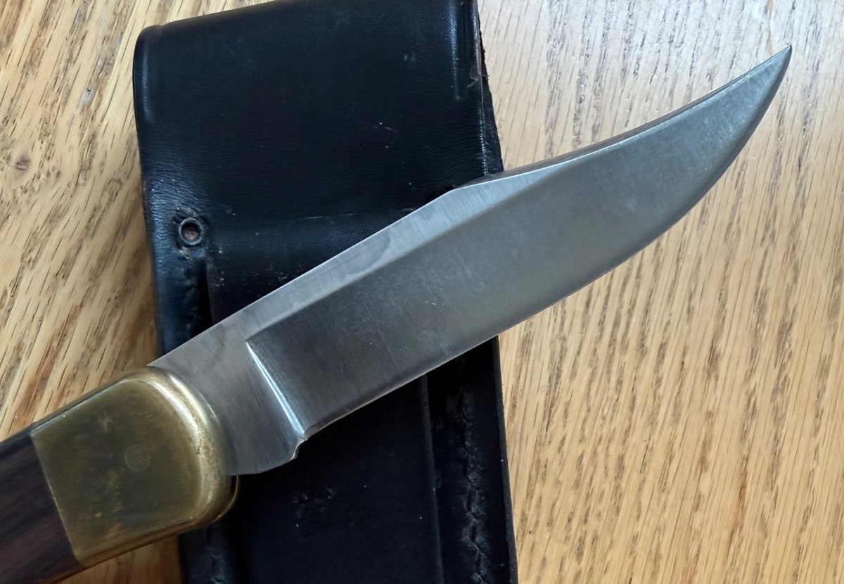 VINTAGE 4 DOT 1981-86 BUCK 110 KNIFE LIGHTLY USED D2 | eBay