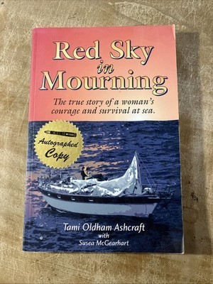 Red Sky In The Morning by Tammy Oldham Ashcroft, SIGNED 1998 PB Book