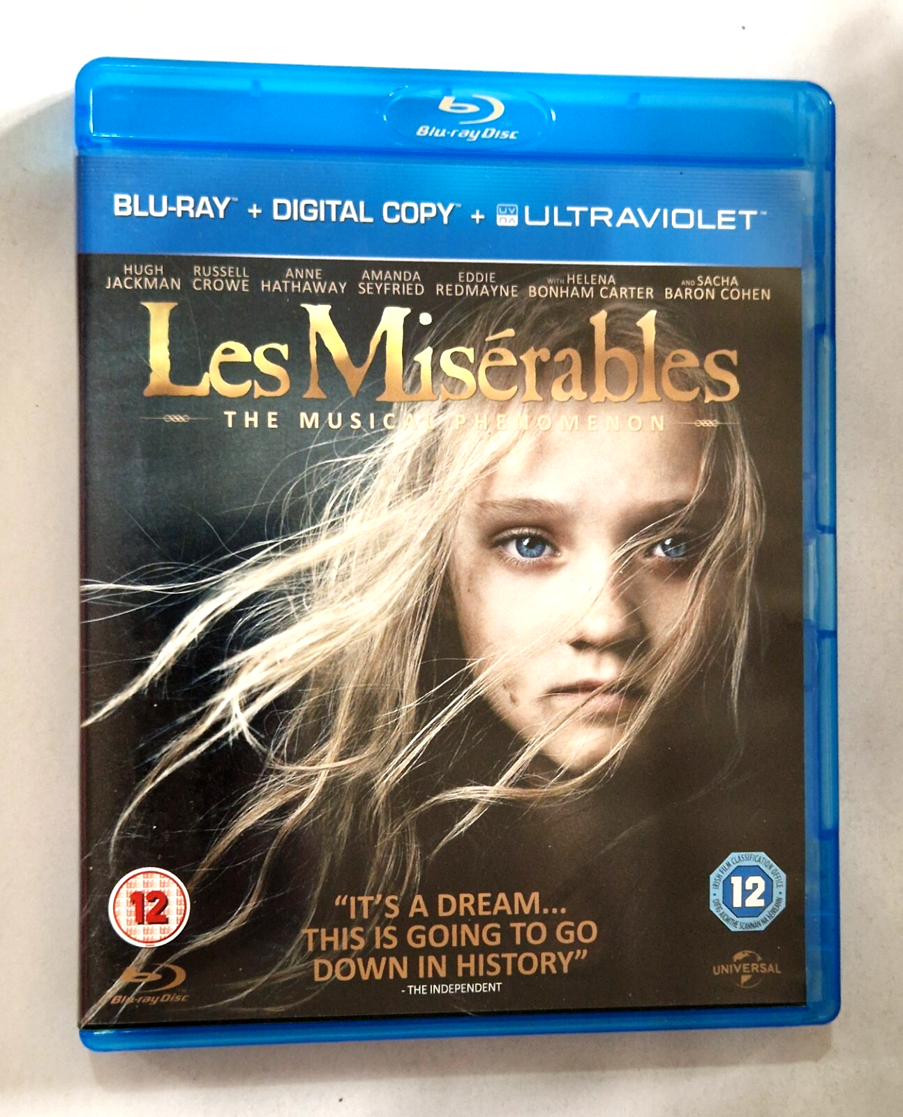 Les Miserables BLU RAY Musical