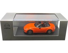 MAZDA MX-5 30th Anniversary 1/43 Scale Mini Car Orange Used