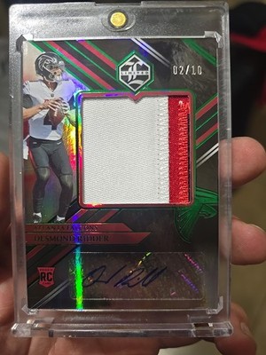 2022 Panini Limited Desmond Ridder RPA /10 3 Color Patch!