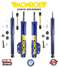 Complete Front Strut & Rear Shock with Sway Bar For 79-93 Ford Mustang