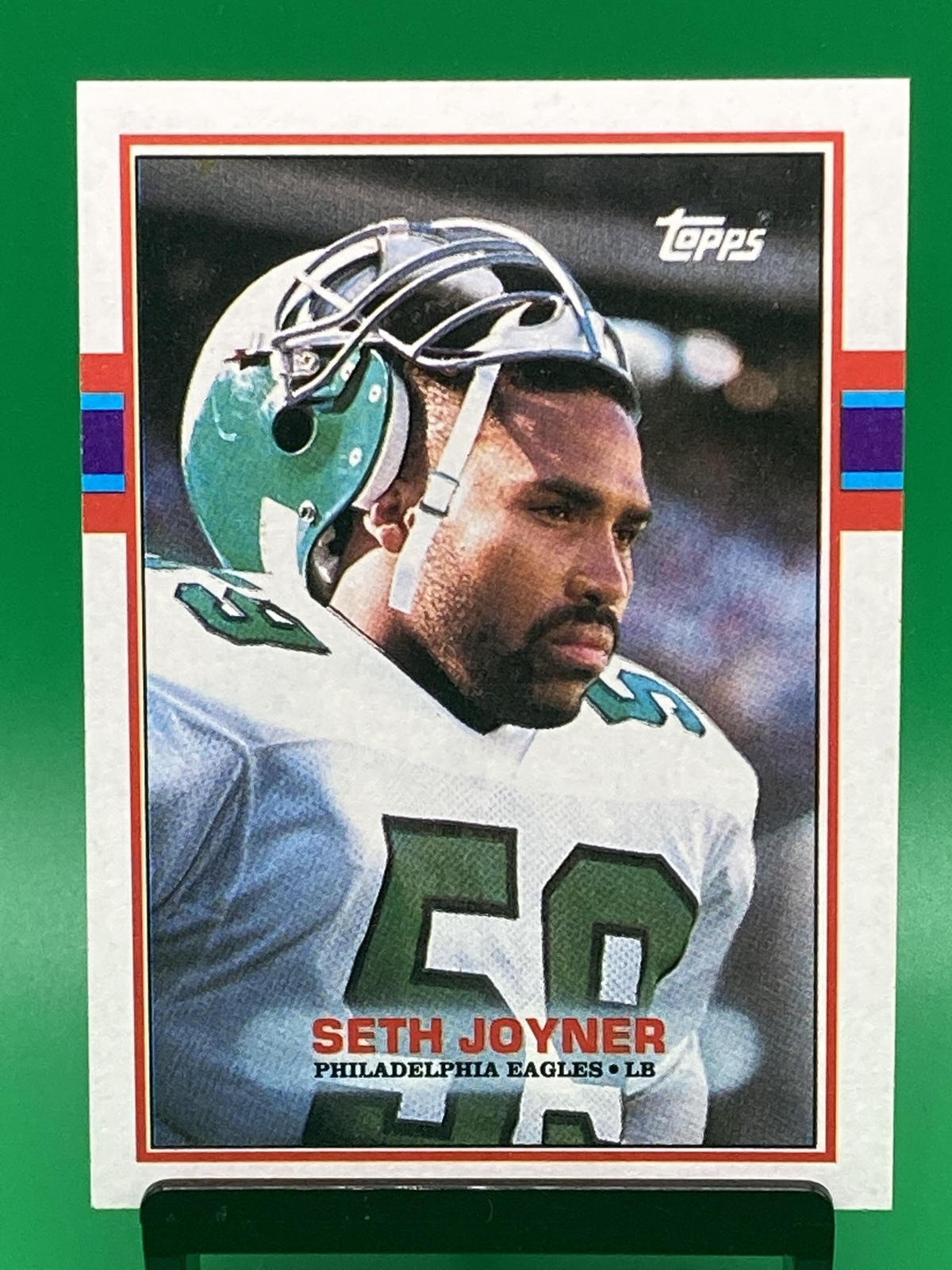 1989 Topps #119 Seth Joyner Philadelphia Eagles (2)