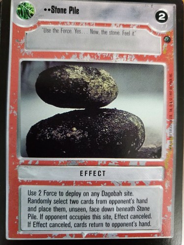 Star Wars CCG Dagobah BB Limited SINGLES TOP TIER Select Choose Your Card SWCCG - Picture 57 of 68