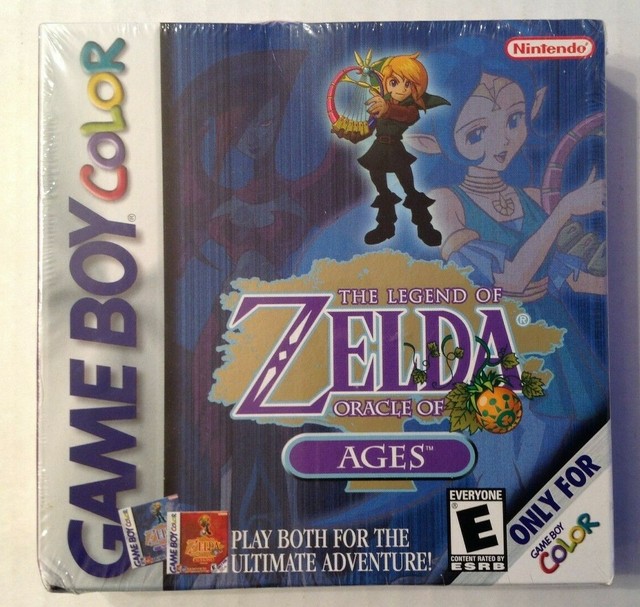 Legend of Zelda: Oracle of Ages Nintendo Game Boy Color GBC NEW Factory Sealed 
