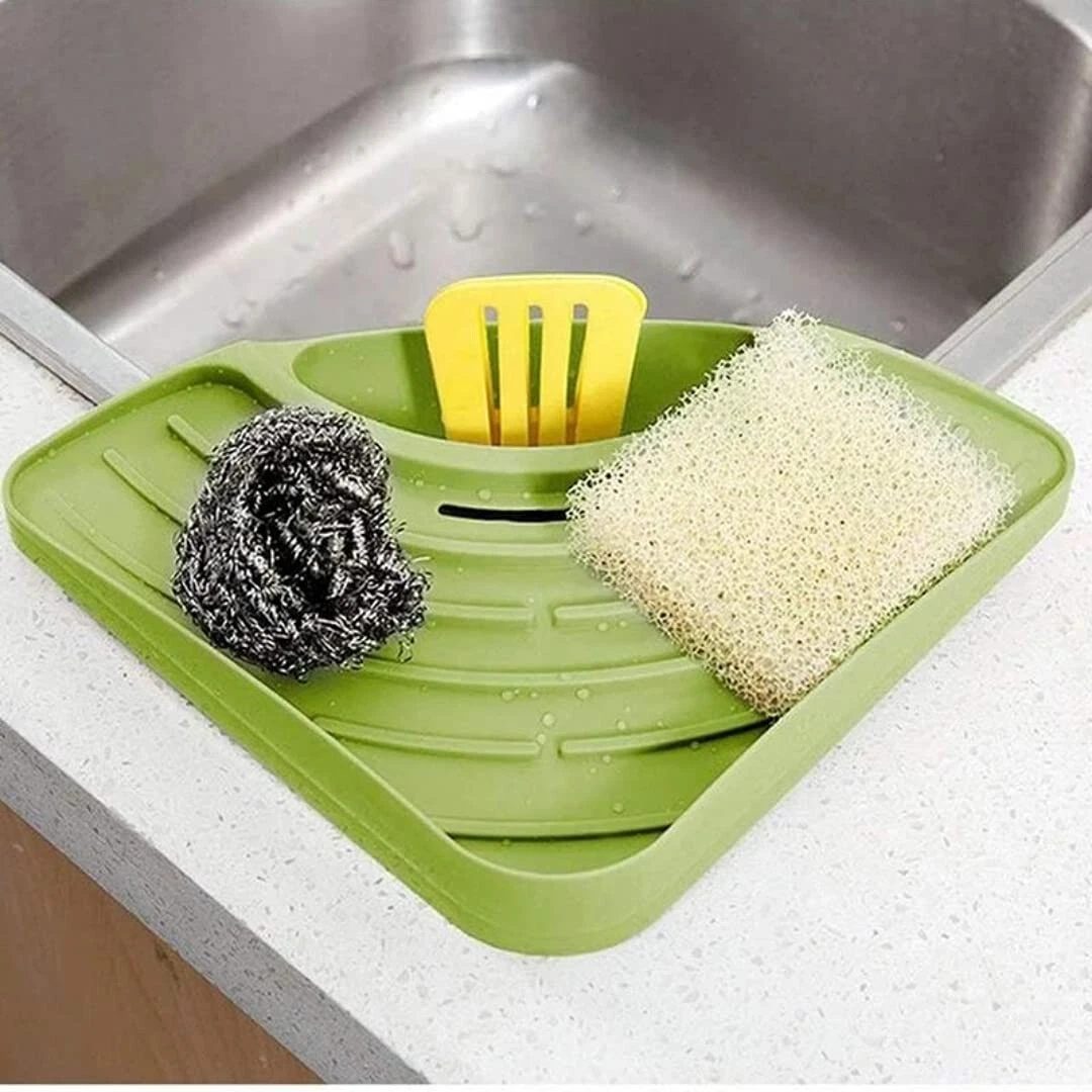Corner Kitchen Sink Multipurpose Organizer Wash Basin Storage