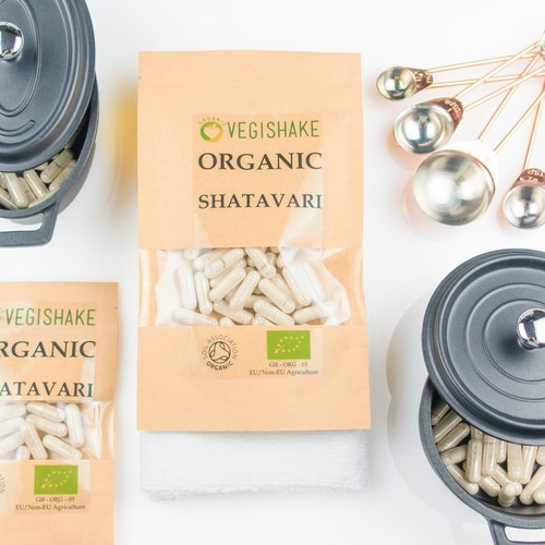 Organic Shatavari HPMC Capsules Racemosus Reproductive/Digestion Boost Vegan - Picture 8 of 9
