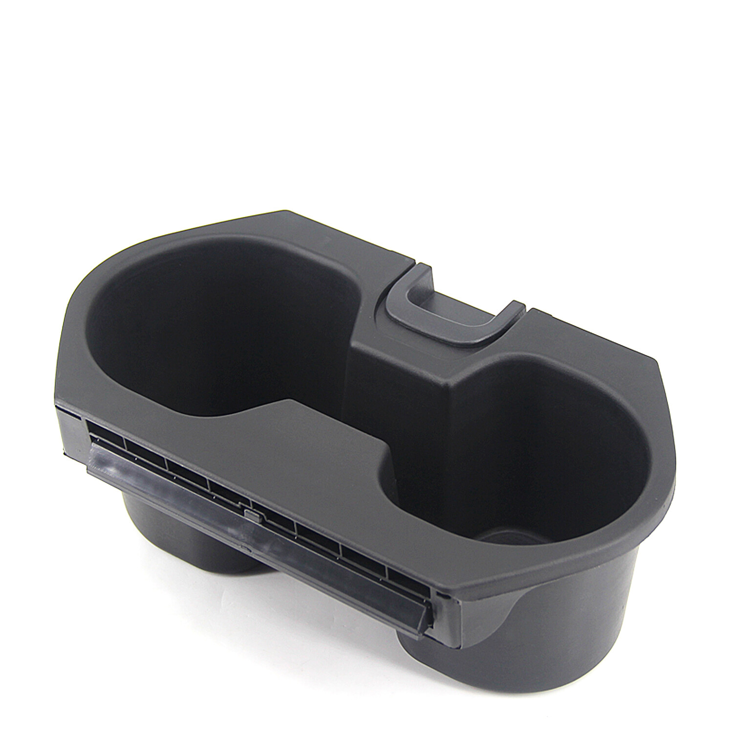 Center Console Cup Drink Holder Storage Box For Honda Civic Black 2016