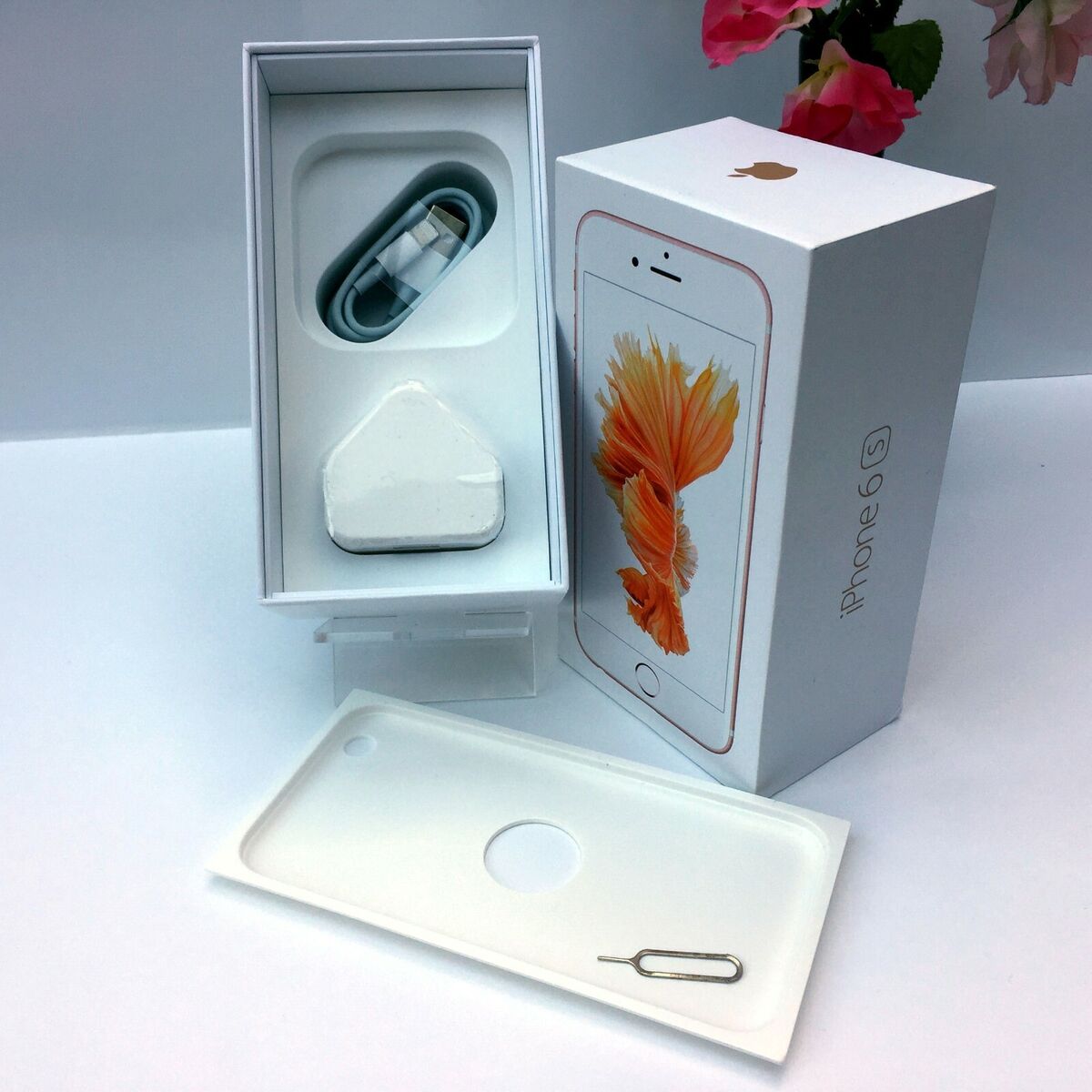 Apple iPhone 6S BOX ONLY AND ACCESSORIES 16GB 32GB 64GB Apple iPhone 6S BOX ONLY AND ACCESSORIES 16GB 32GB 64GB
