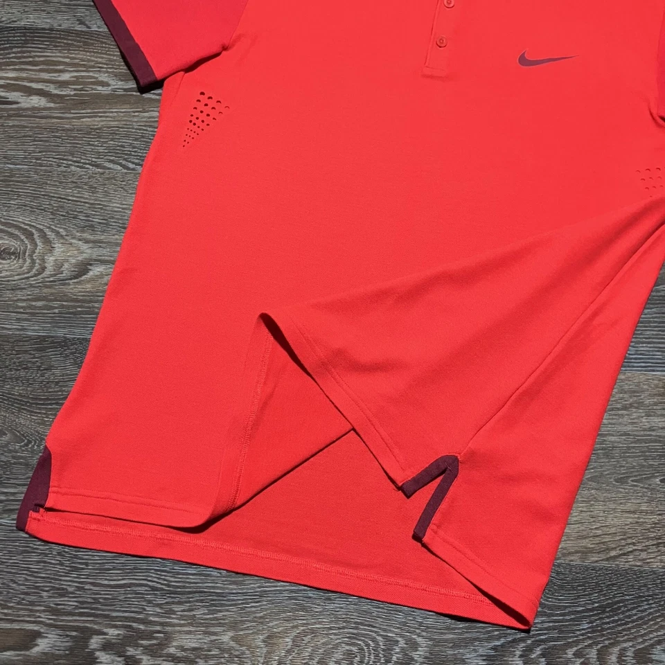 Polo de tenis Nike Roger Federer RF 2014 Shanghai Basilea ATP Finals talla L Foto 3 de 4