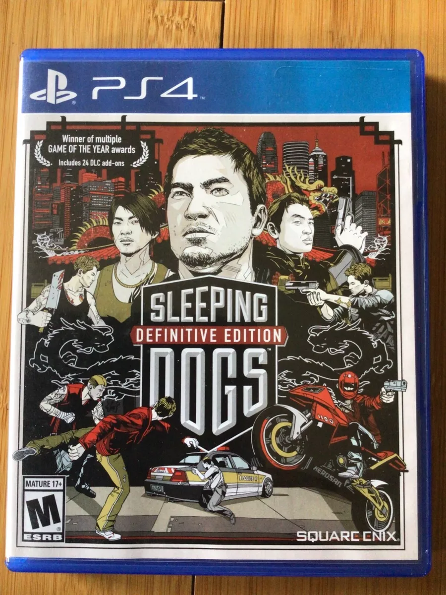 PS4 Sleeping Dogs -- Definitive Edition (Sony PlayStation 4, 2014)  EXCELLENT 662248914879