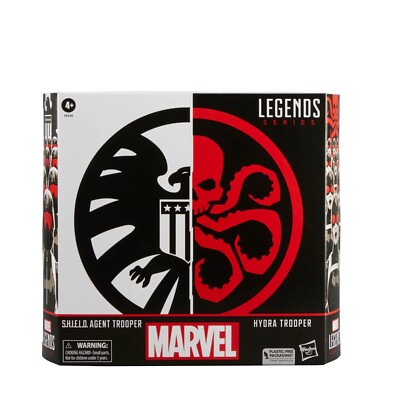 Marvel Legends SHIELD Agent Trooper and Hydra Trooper 2-Pack