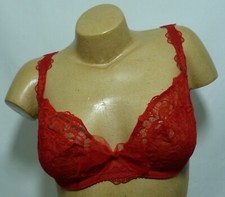 MAISON LEJABY Theodora BH rot ungepolstert Dessous neu G71331