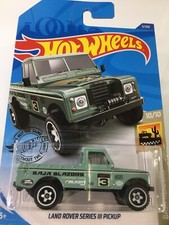 HOT WHEELS LAND ROVER SERIES III PICKUP