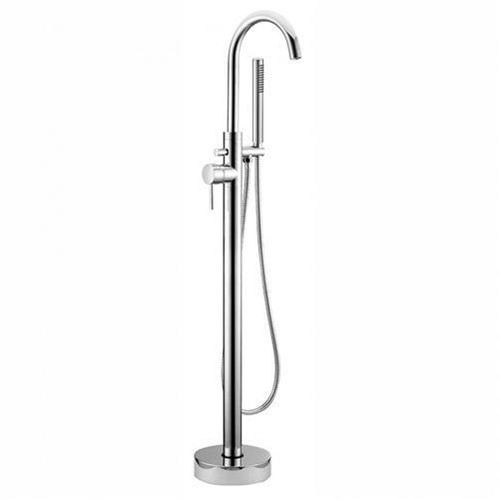 Morgan Freestanding Bath Mixer Tap & Shower Handset Chrome - Picture 2 of 3