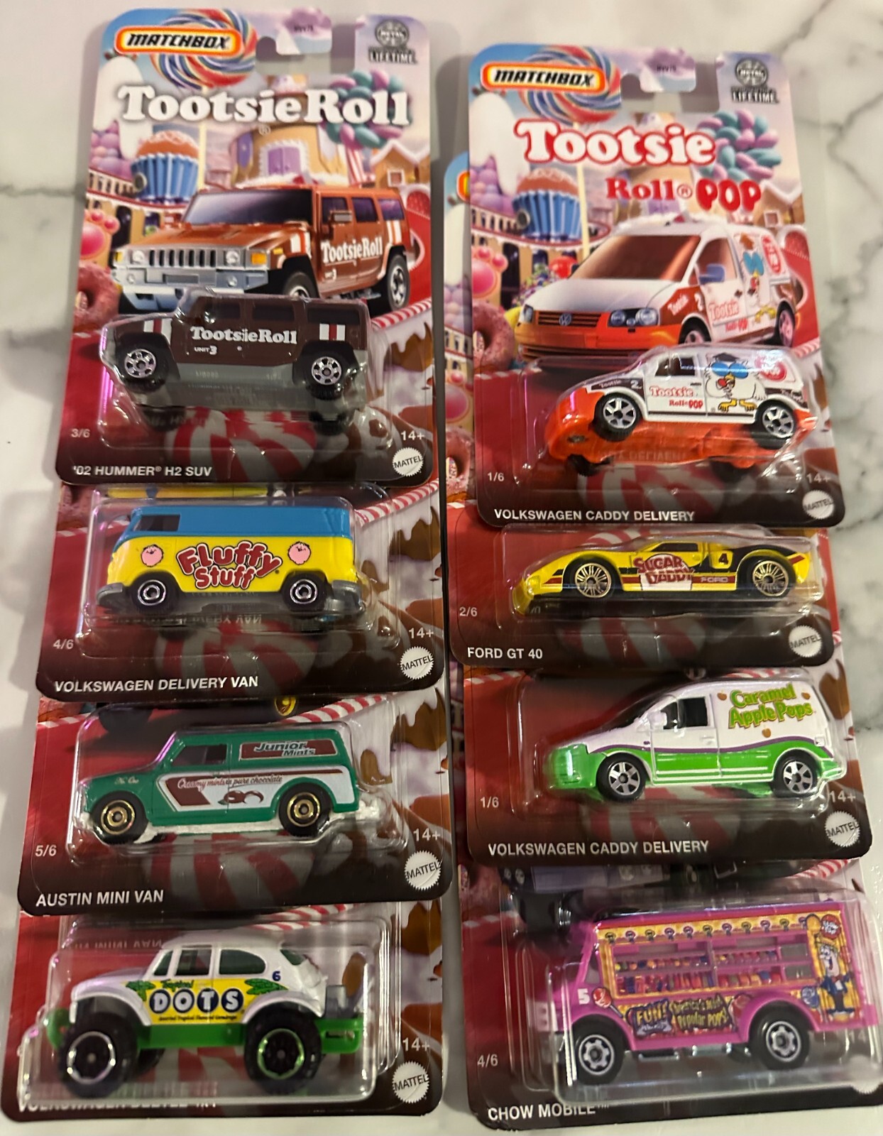 ## MATCHBOX ## AÑOS SURTIDOS ## GRANDES OFERTAS ## NUEVO ## CANDY CARS ##