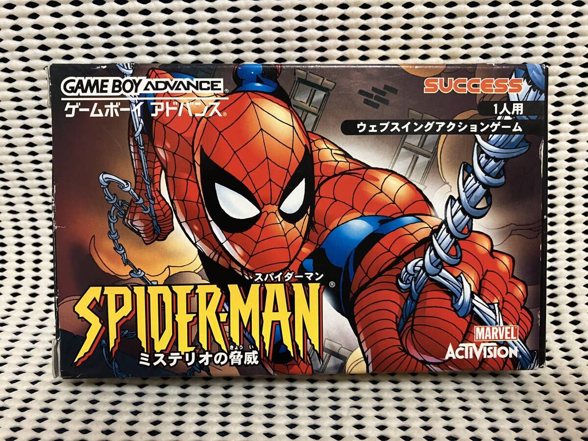 【美品・箱説付】ゲームボーイ　SPIDER-MAN スパイダーマン 美品・箱説付】ゲームボーイSPIDER-MAN スパイダーマン