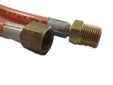 CATERING RESTAURANT HOSE 2000MM 3/8MBSP x 3/8F FL ENDS