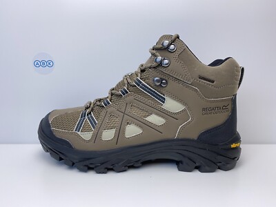Regatta Women's Burrell II Waterproof Walking Hiking Boots Brown