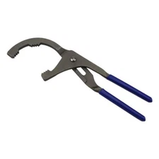 12" Auto Oil Filter Pliers Multi-Purpose Oil Filter Wrench Adjustable Oil Fil...