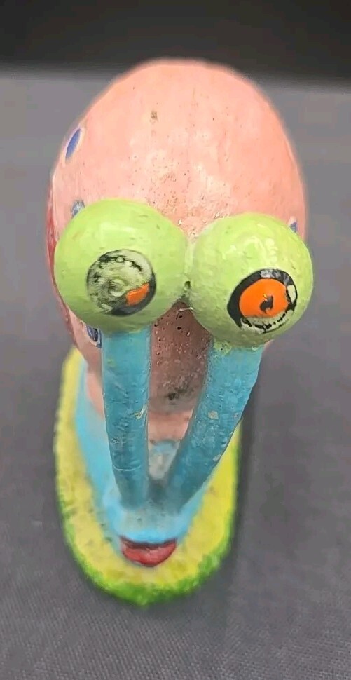 Sponge Bob Square Pants Gary the Snail Viacom Nickelodeon Small Figurine VTG 