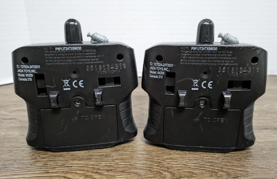 Reemplazos de control remoto Jada RC Heat High Speed Pursuit Turbo Boost 84209 Foto 2 de 4