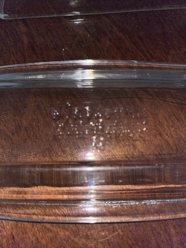 Vintage PYREX 72-B Clear Glass Butter Dish w Lid NO CHIPS OR CRACKS - Picture 4 of 4