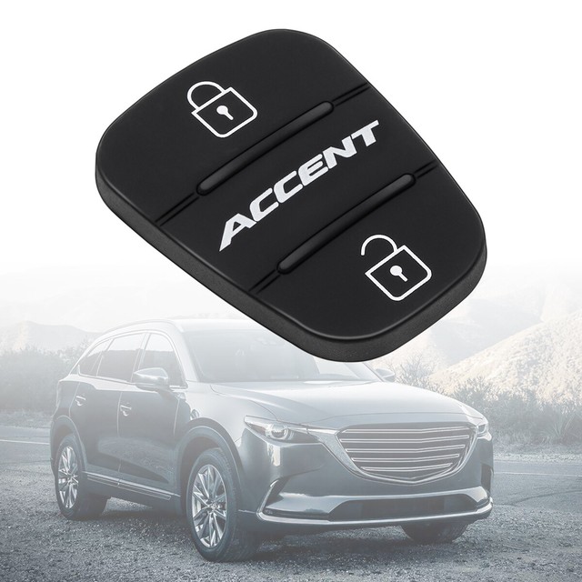 3 Buttons Rubber Pad Insert Replacement Fit for Ceed Hyundai Solaris Accent 3 Buttons Rubber Pad Insert Replacement Fit for Ceed Hyundai Solaris Accent