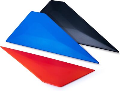 3 in 1 kleine Rakel Fenster Tönung Werkzeuge, Dreieck Rakel Auto Wrap Tools