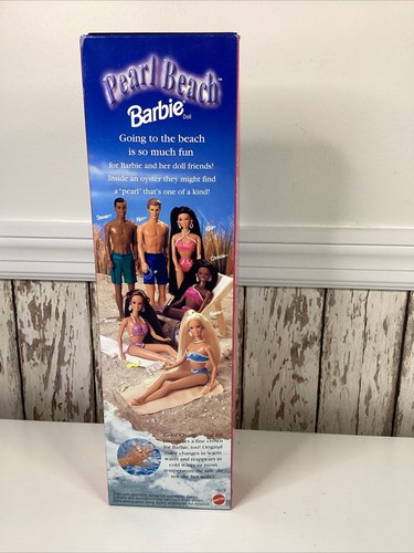 1997 PEARL BEACH BARBIE - 18576 - OVP UNGEÖFFNET - MIT RING FÜR DICH - Bild 7 von 15