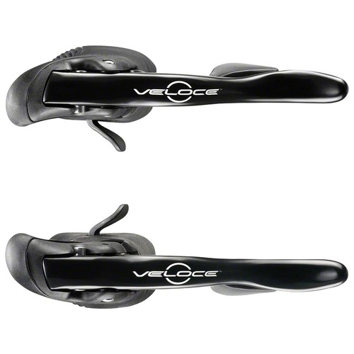 Campagnolo Veloce Powershift 10 Speed Ergopower Levers - Black - Picture 2 of 6