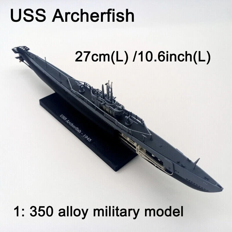 1:350 WWII USS Archerfish (SS-311) Submarine Model Diecast Military Collection - Image 2 of 4