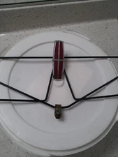 93-96 LINCOLN MARK VIII FRONT GRILLE MOUNTING BRACKET+ LINCOLN EMBLEM