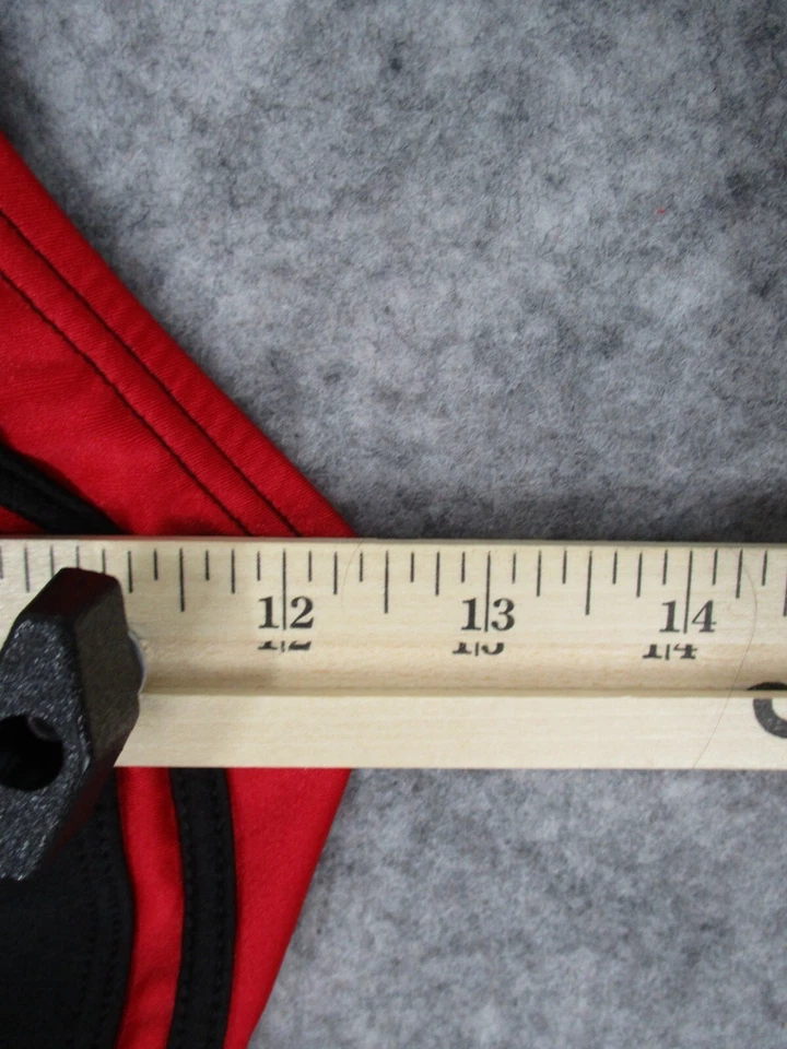 Speedo PowerFlex Eco Womens 8/34 Red Black One Piece Bathing Racing Swim Suit - Image 3 of 4