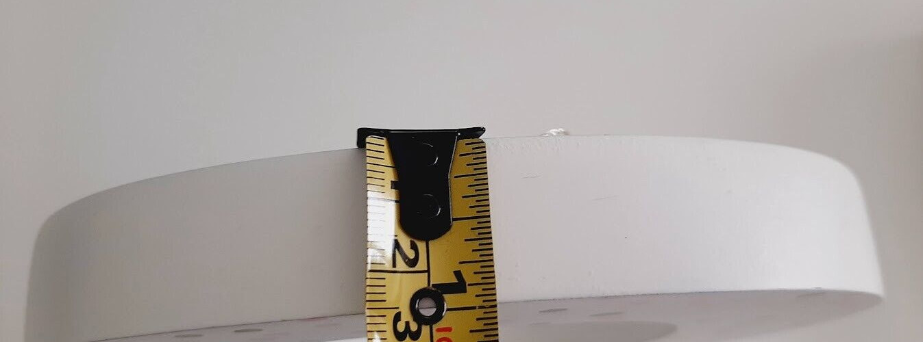 Azzure Home Wood White With pink Striped Letter O 8.5" Tall Decorative Monogram