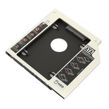 9.5mm SATA 2nd HDD SSD Hard Drive Caddy for Universal Laptop DVD-ROM Optical Bay