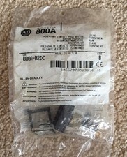 Allen Bradley Momentary Contact Push Button CLEAR TRANSPARENT 800A-M2DC Ser. B