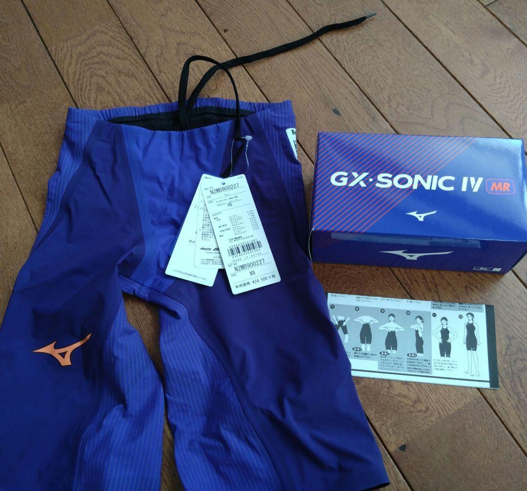 MIZUNO GX-SONIC 4 MR Swimsuit Size XS Men's Blue N2MB900227 MIZUNO GX-SONIC 4 MR Swimsuit Size XS Men's Blue N2MB900227
