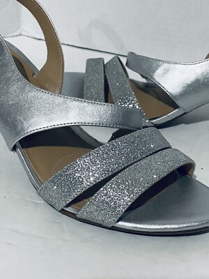 naturalizer taimi dress sandals silver Naturalizer Womens Taimi Dress Sandal Silver 6 W Us
