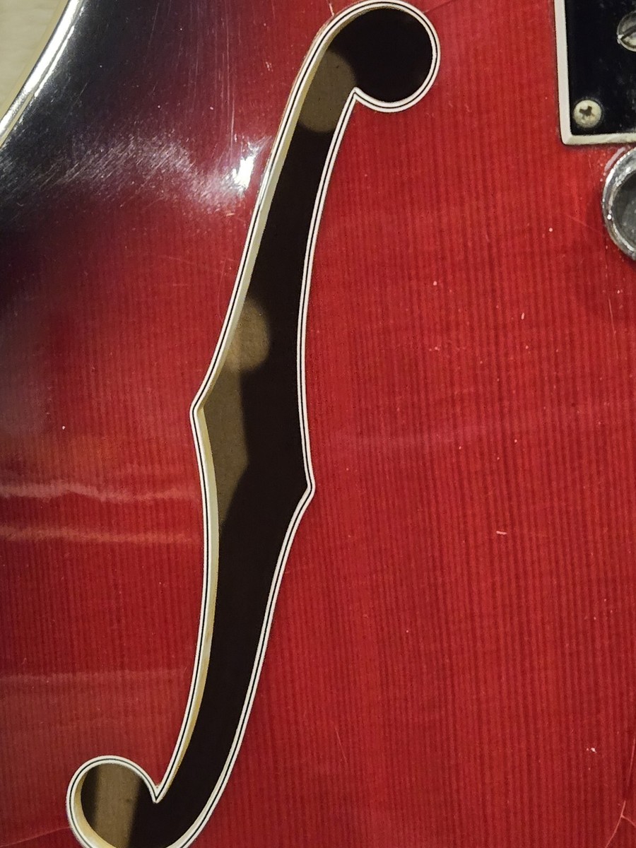 Italian Made Hollowbody Welson Wurlitzer 1969 Similar To Italian Made Hollowbody Welson Wurlitzer 1969 Similar To