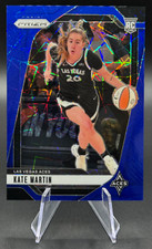 2024 Kate Martin RC #126 Panini Prizm WNBA Blue Velocity Prizm Rookie Valkyries