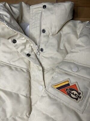 $895 NEW! NWT COACH Belted CC Ski Down Puffer Jacket in $895 NEW! NWT COACH Belted CC Ski Down Puffer Jacket in
