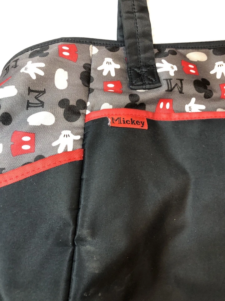 Disney Baby - Mickey Mouse - Usado - Bolsa de pañales para bebé - Niñas/Niños - Negro y Rojo Foto 4 de 4