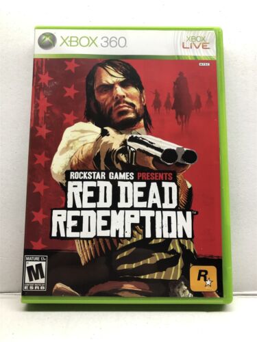 Red Dead Redemption (Microsoft Xbox 360, 2010) Clean Tested Working - Free Ship