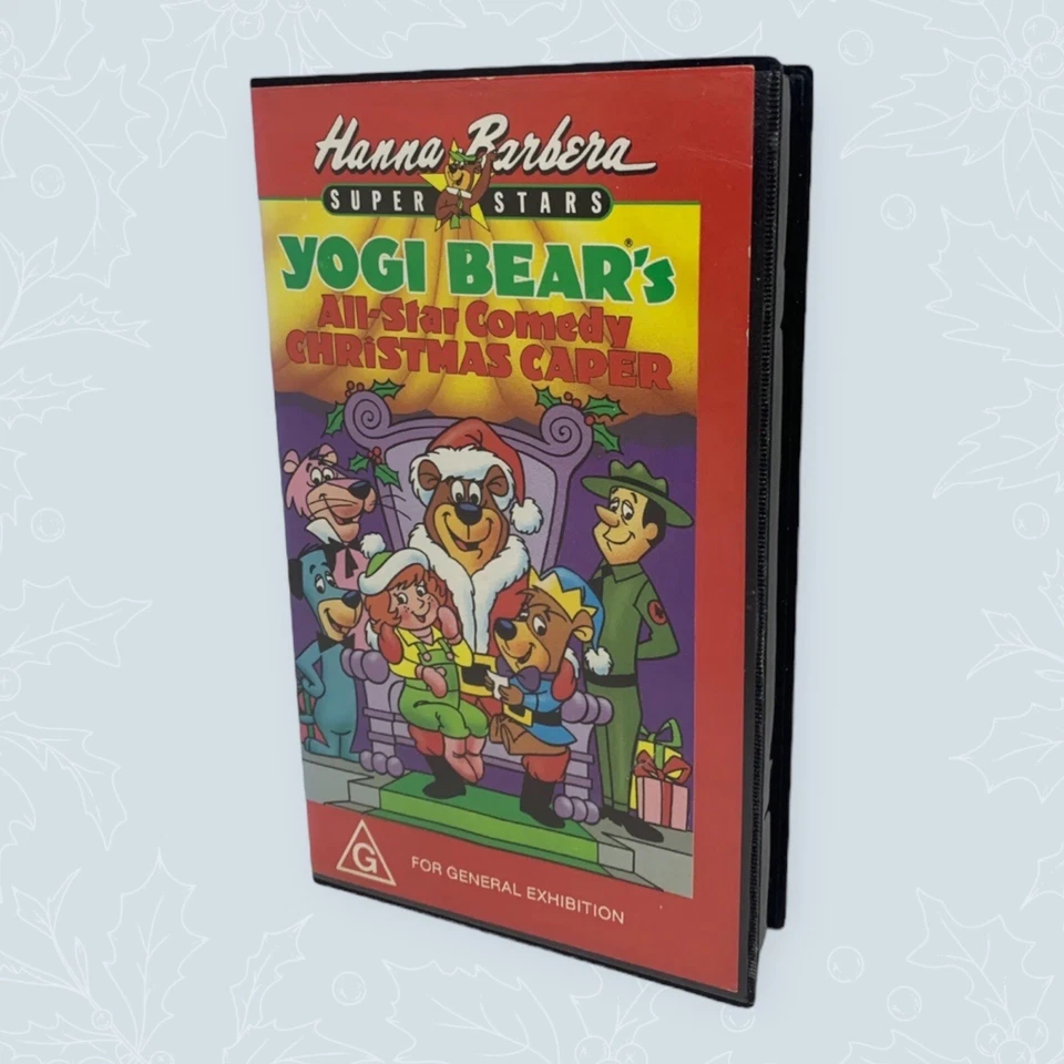 Yogi Bear's All-Star Comedy Christmas Caper VHS Tape (Hanna Barbera, 1989) - PAL - Image 3 of 4