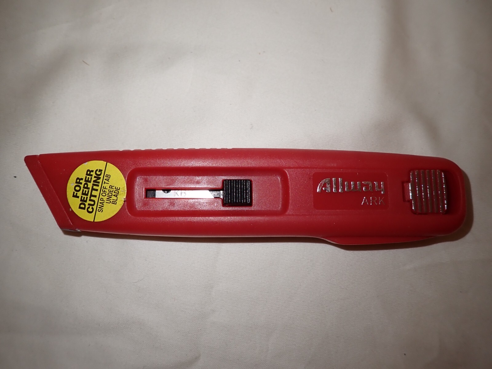 Box Cutting Knife Limited Depth Self Retracting ALLWAY ARK 55010 12 ea 12 Blades eBay