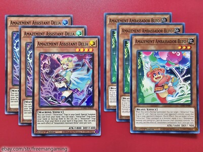 yugioh amazement cards Yugioh Amazement Deck 40 Cards Administrator Arlekino Complete Tournament  Ready