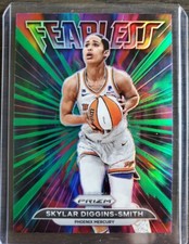 2022 Panini Prizm WNBA Skylar Diggins-Smith Fearless Green Prizm Phoenix Mercury