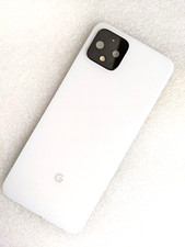 Parts: Original Google Pixel 4 Back glass cover door housing Used Good Condition