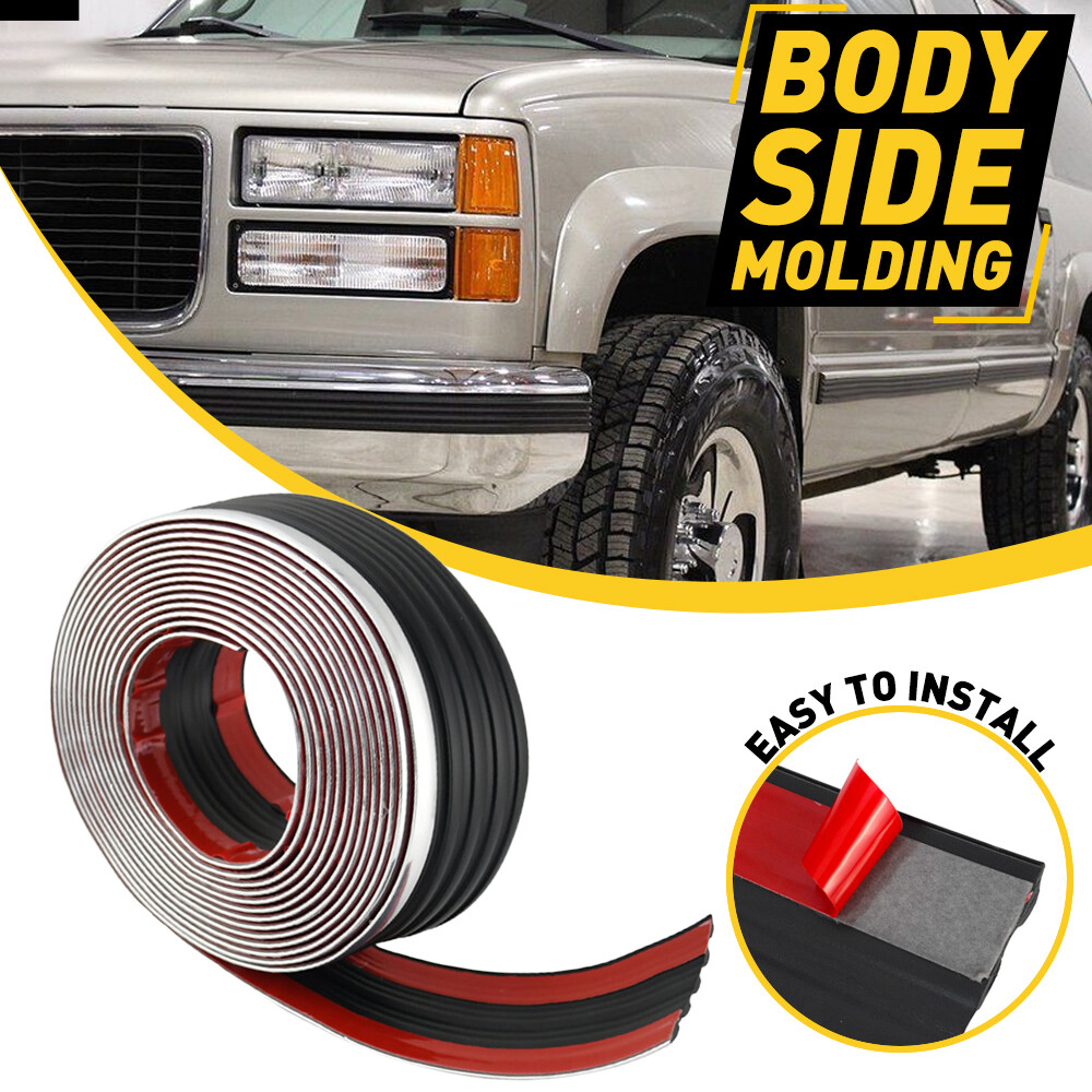 6M Body Side Molding Belt Protector for Chevy GMC SUV Truck